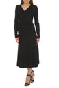 Bamboo Fixed Wrap Long Sleeved Dress