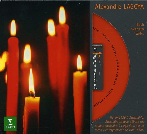 Alexandre Lagoya: Recital Works By Bach Scarlatti & Weiss - CD