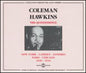 Coleman Hawkins: New York-Camden-Londres-Paris - CD