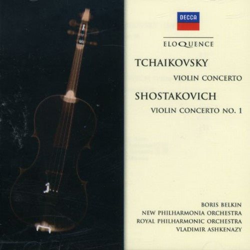 Tchaikovksy / Belkin / Npo / Ashkenazy: Tchaikovsky: VLN Cto / Shostakovich: VLN Cto 1 - CD