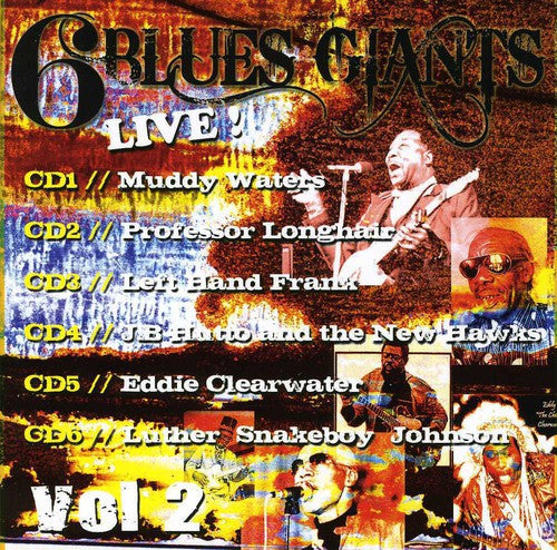 Various Artists: 6 Blues Giants Live 2 / Various - CD