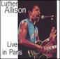 Luther Allison: Live in Paris - CD