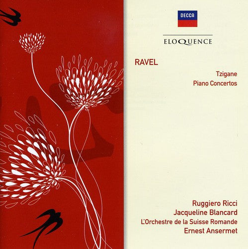 Ravel / Blancard / Ricci / Osr / Ansermet: Ravel: Tzigane / Pno Ctos No 1 & 2 - CD