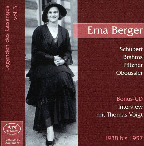 Erna Berger: Lieder & Arias 3 - CD