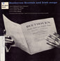 Richard Dyer-Bennett: Volume 7: Beethoven Scottish and Irish Songs - CD