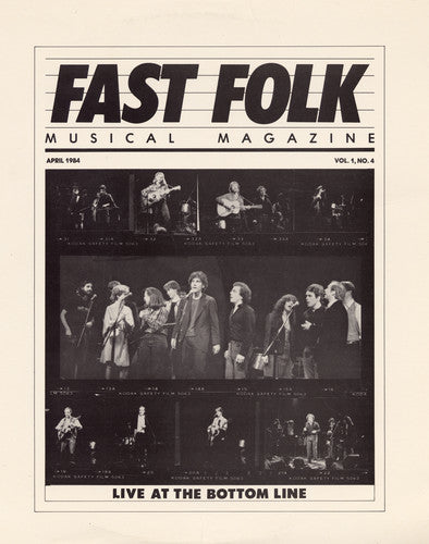 Various Artists: Fast Folk Musical Magazine (4) Live at 1 / Various - CD