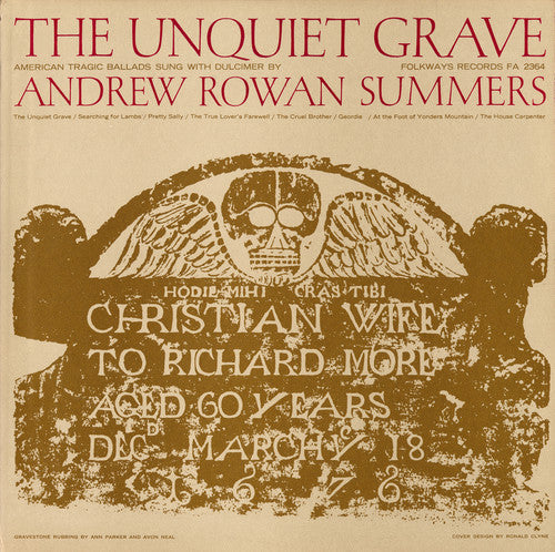 Andrew Rowan Summers: Unquiet Grave and Other American Tragic Ballads - CD