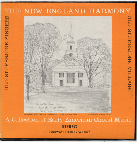 Old Sturbridge Singers: New England Harmony: Early American Choral - CD