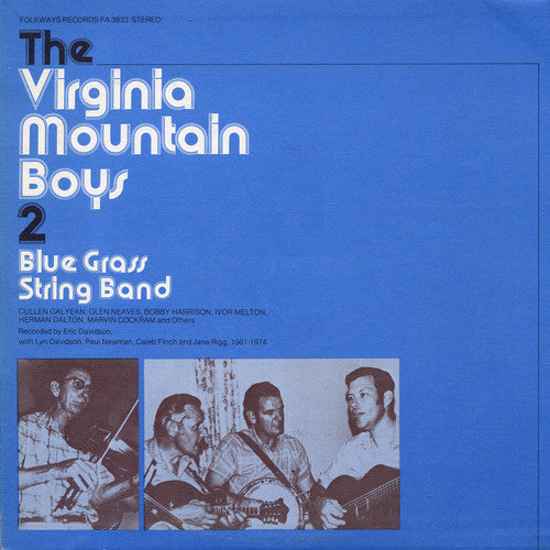 Virginia Mountain Boys: Virginia Mountain Boys 2: Bluegrass String Band - CD