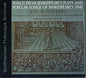 Tom Kines: Songs from Shakespeare's Plays and Songs - CD