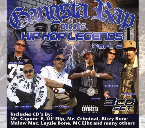 Various Artists: Gangsta Rap Meets Hip-hop Legends [Pt. 2] - CD