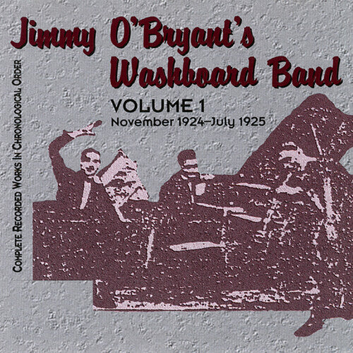 Jimmy O'Bryant: Jimmy O'Bryant's Washboard Band 1 - CD