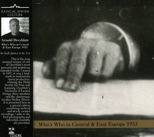 Arnold Dreyblatt: Who's Who in Central Europe 1933 - CD