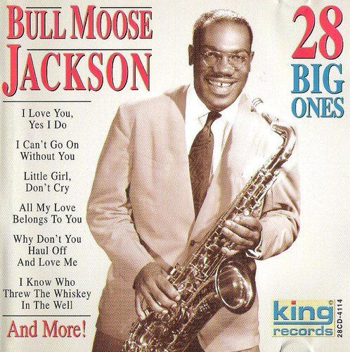 Bull Moose Jackson: 28 Big Ones - CD