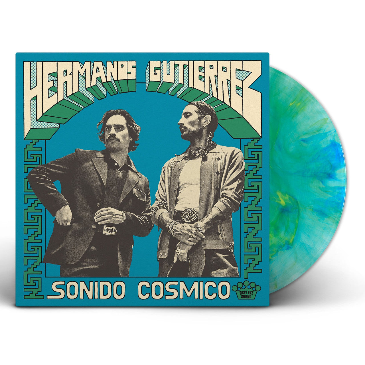 Hermanos Gutierrez - Sonido Cosmico - Blue/Yellow Indie LP
