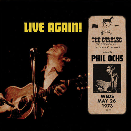 Phil Ochs: Live Again - CD