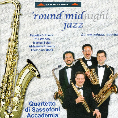 Accademia Saxophone Quartet: Round Midnight Jazz - CD