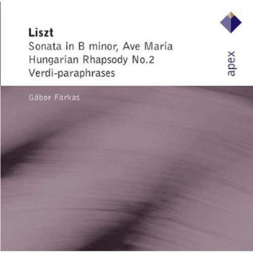 G bor Farkas: Liszt Piano Works - CD