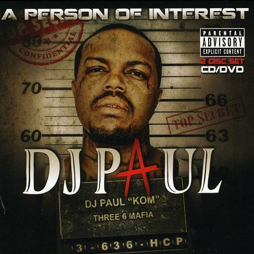 DJ Paul: Person of Interest - CD