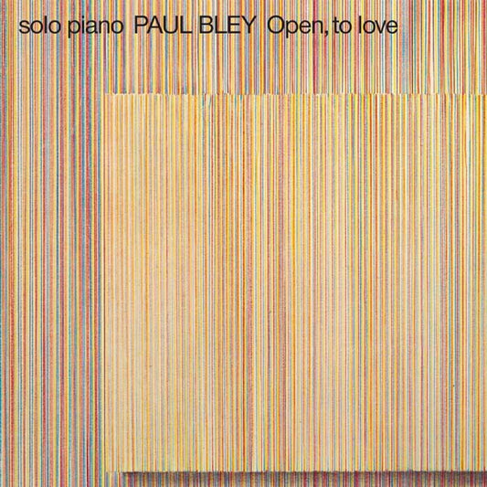 Paul Bley - Open, to Love - ECM Luminescence Series LP