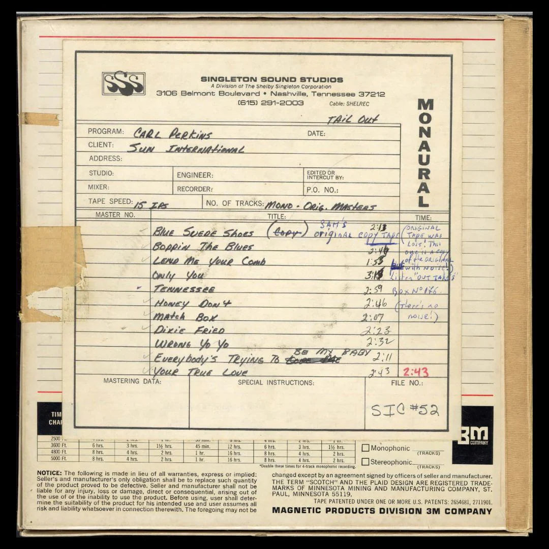 Carl Perkins - Dance Album Of Carl Perkins - Intervention LP