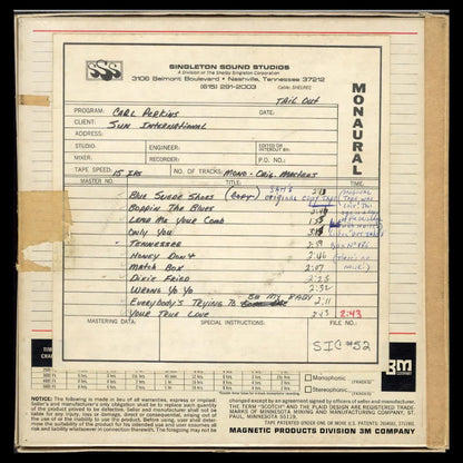 Carl Perkins - Dance Album Of Carl Perkins - Intervention LP