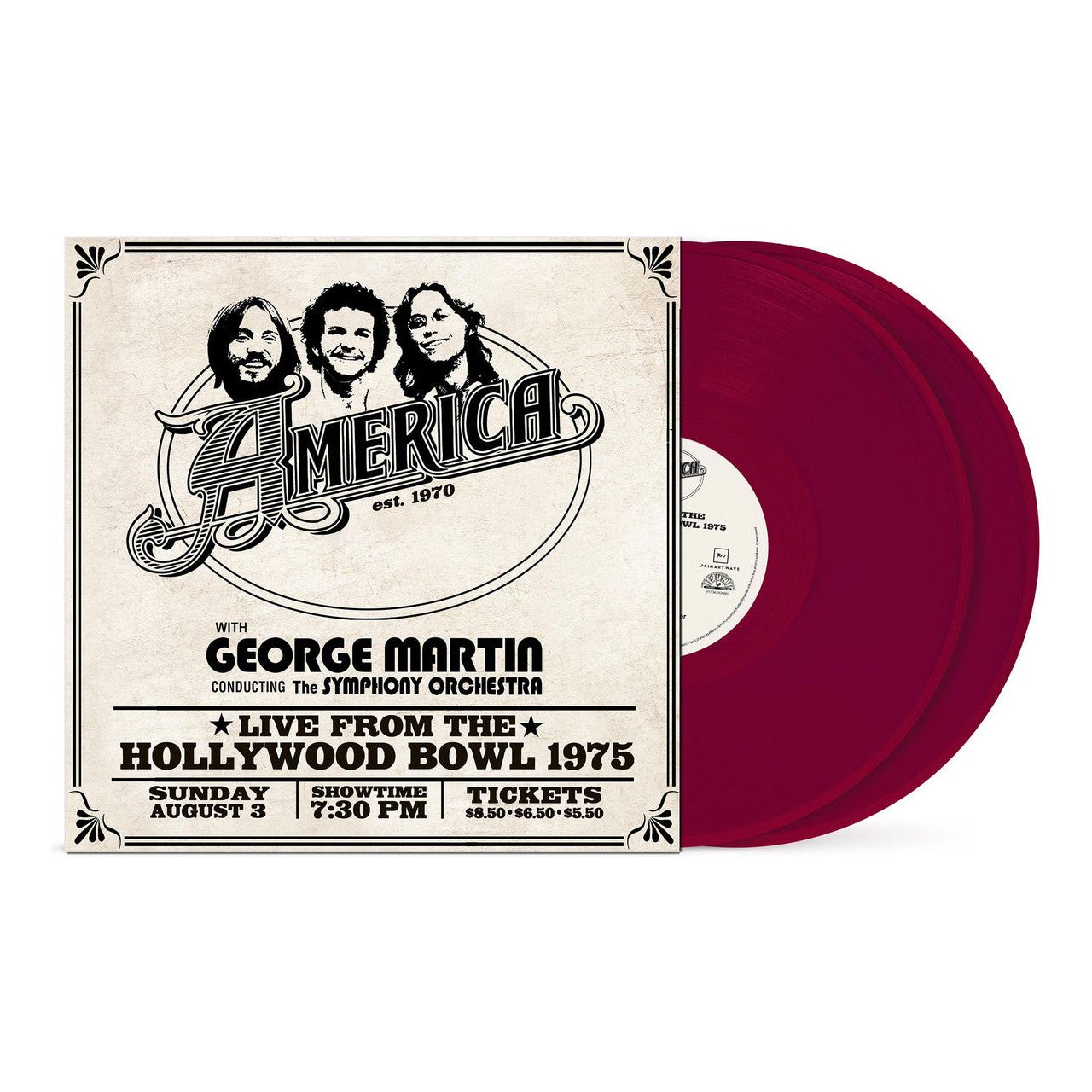 America - Live from the Hollywood Bowl 1975 - VINYL