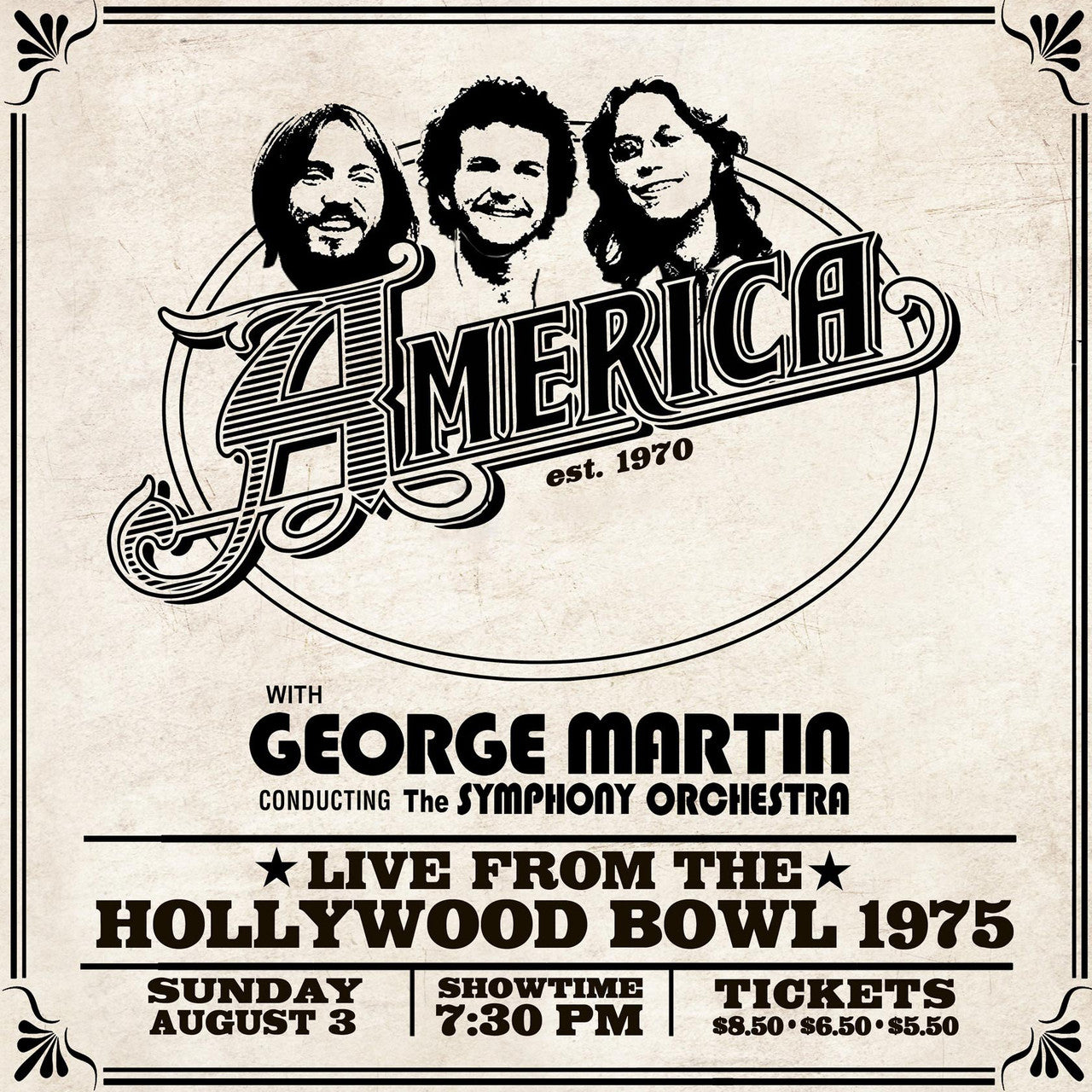 America - Live from the Hollywood Bowl 1975 - VINYL