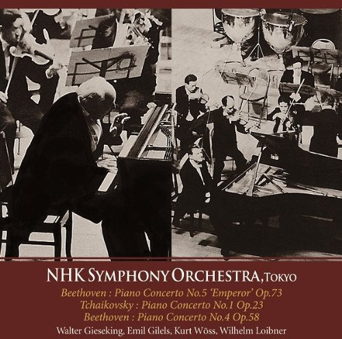 Beethoven/Scarlatti/Tchai: Piano Concerto No.5 Emperor Op. 73 - CD