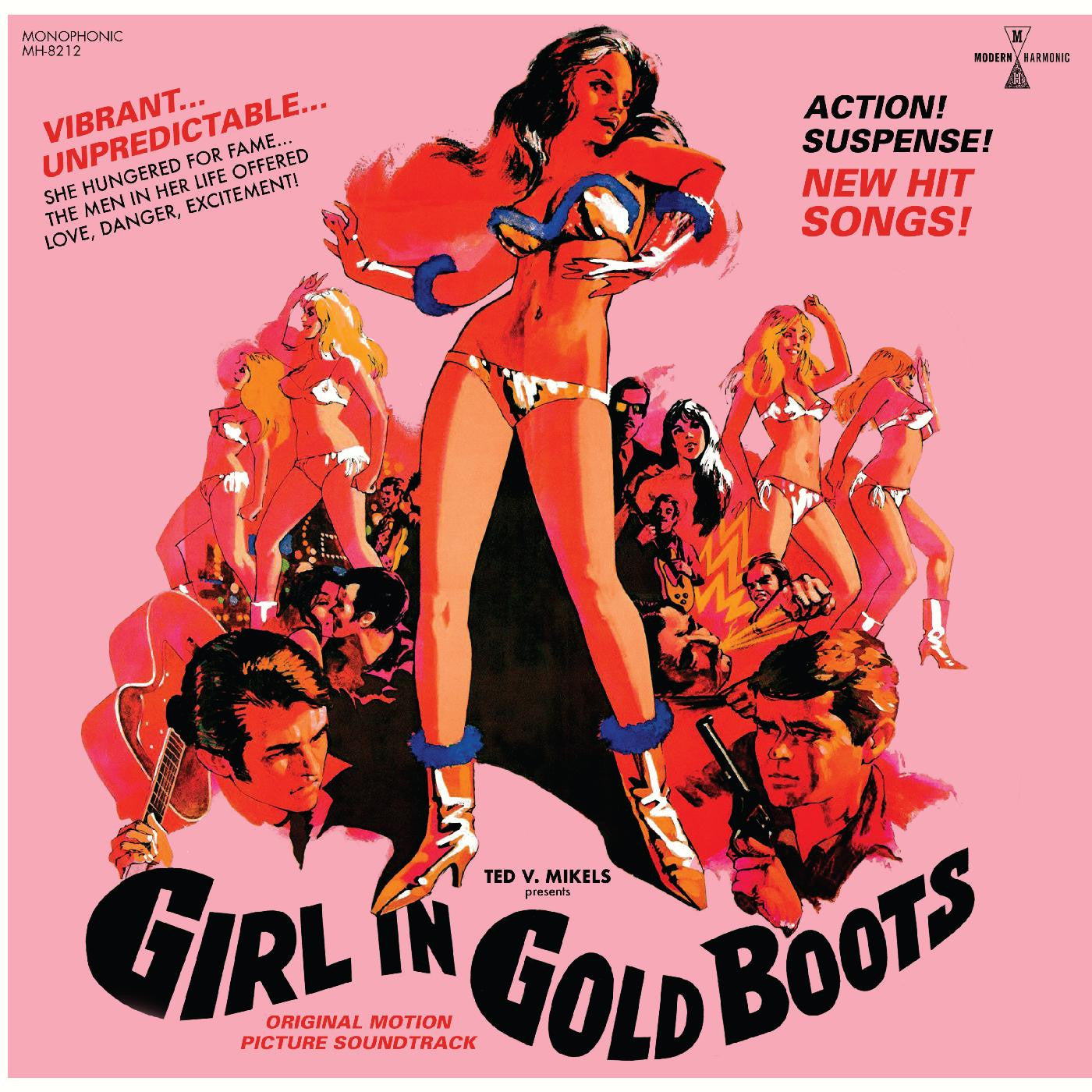 Girl In Gold Boots - Original Motion Picture Soundtrack - VINYL