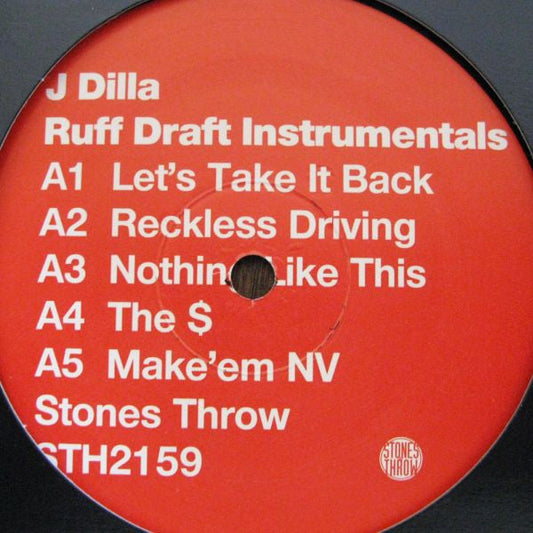 J Dilla - Ruff Draft Beats (Instrumentals) - VINYL
