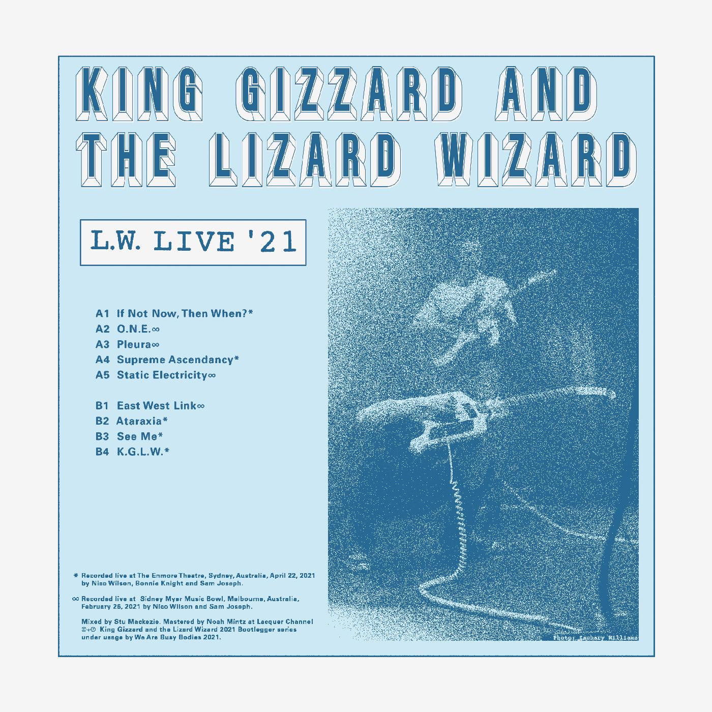 King Gizzard and the Lizard Wizard - L.w. Live In Australia  - VINYL