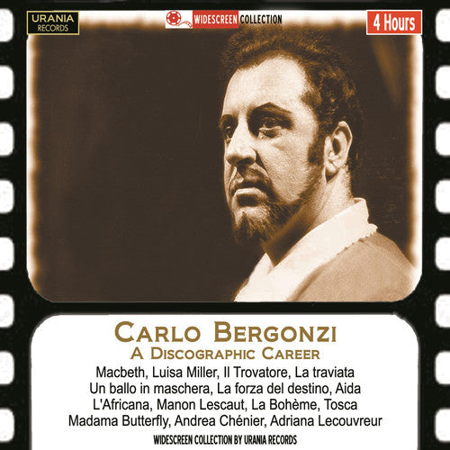 Carlo Bergonzi: Discographic Career - CD