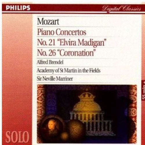 W.a. Mozart: Piano Concertos N. 21 & 26 - CD