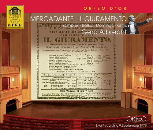 S. Mercadante: Giuramento - CD