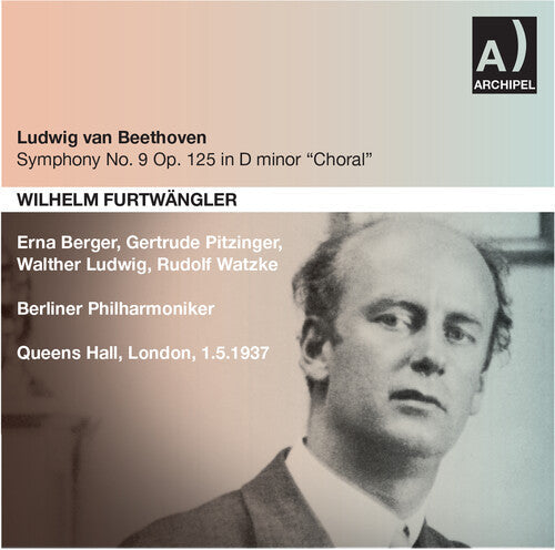 Beethoven / Furtwangler: Sinfonie 9 / London 1937 - CD