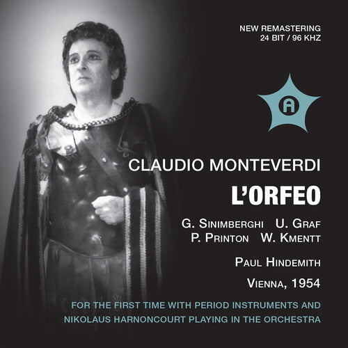 Monteverdi / Hindemith: L Orfeo: Sinimberghi-Graf - CD