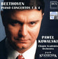 Ludwig van Beethoven: Piano Concertos 1 & 4 - CD