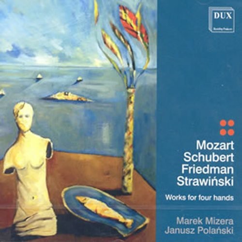 Mozart / Mizera / Polanski: Works for Four Hands - CD