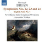 Alexander Walker: Symphonies Nos. 22-24 / English Suite No. 1 - CD