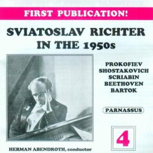 Sviatoslav Richter: Sviatoslav Richter in the 50's 4 - CD