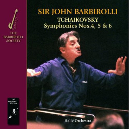 Halle Orchestra Sir John Barbirolli: Tchaikovsky: Symphonies 4 5 & 6 - CD