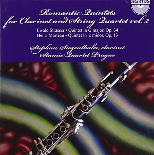 Stephan Siegenthaler: Romantic Quintets for Clarinet and String Quintet - CD