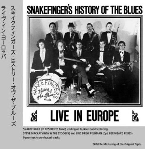 Snakefinger's History of the Blues: Live in Europe - CD