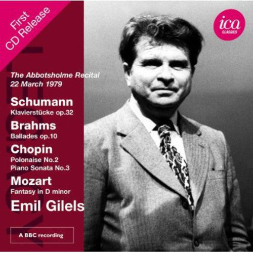 Emil Gilels: Legacy: Gilels Abbotsholme Recital - CD
