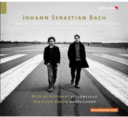 Nicolas Altstaedt: 3 Sonatas for Viola Da Gamba & Harpsichord - CD