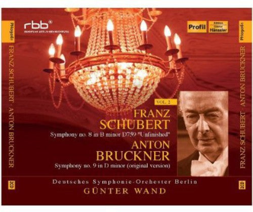 Günter Wand: Schubert Bruckner 2: Symphony No 8 & Symphony No 9 - CD