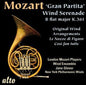 London Mozart Players Wind Ensemble: Gran Partita Wind Serenade - CD