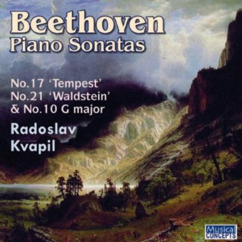 Radoslav Kvapil (Piano): Piano Sonatas Nos 10 17 & 21 - CD
