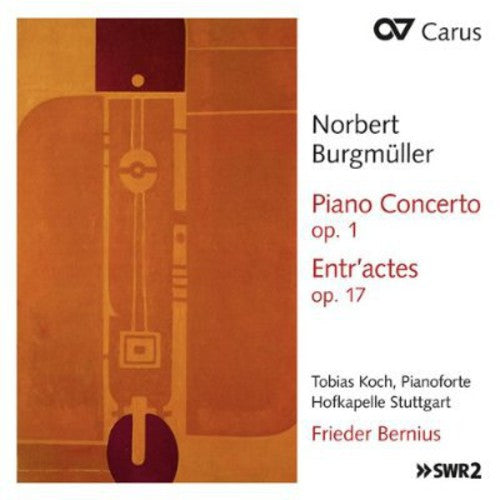 Tobias Koch: Piano Concerto Op 1 / Entr'actes - CD